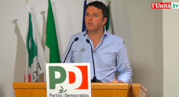L’intervento di Matteo Renzi all’assemblea nazionale del PD