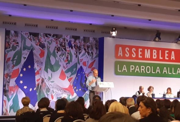 Assemblea PD con Nicola Zingaretti segretario. “Atmosfera positiva. Nuovo entusiasmo e voglia di crescere”