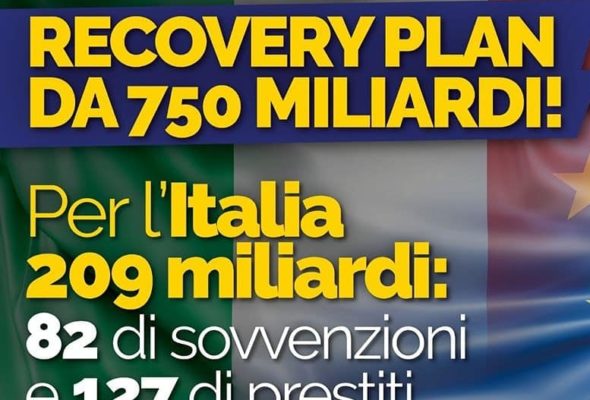 Recovery Fund: risorse importanti e svolta storica per l’Italia